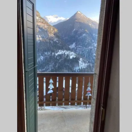 Bel 2.5 Pieces Avec Balcon, Magnifique Vue Sur Le Glacier Des Grands * Finhaut